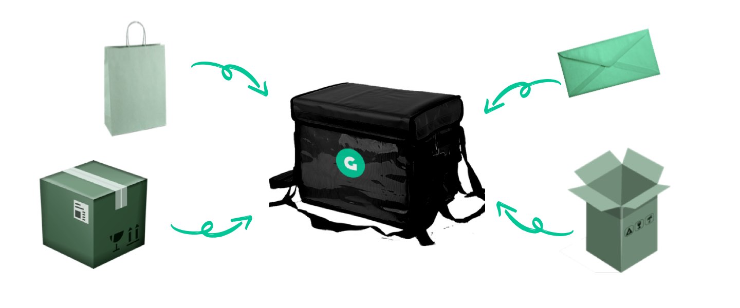 A Gokada delivery box